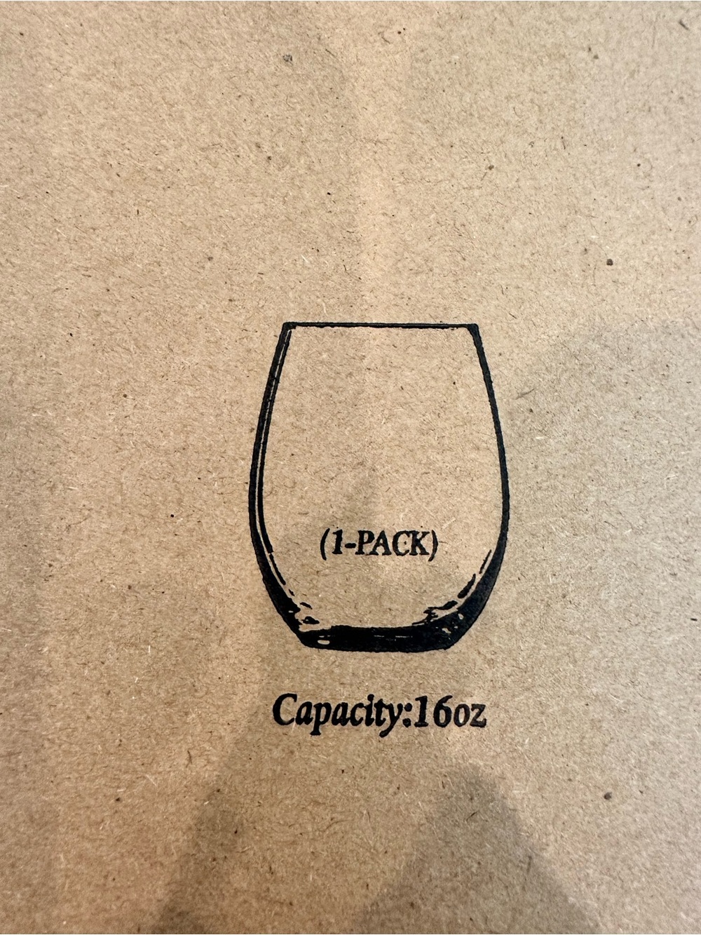 Easily Distracted by Wieners Stemless Wine Glass - Picture 4 of 5